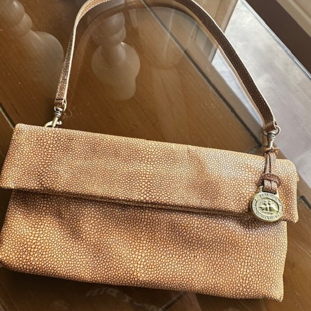 NWOT Brahmin Fold Over Shoulder Bag - Picture 2 of 15